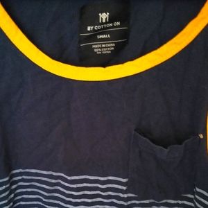 Cotton:On - Stripped Men's tank with Pocket - size small